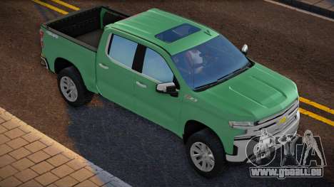 Chevrolet Silverado LTZ 2021 Green pour GTA San Andreas