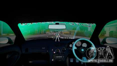 Mazda RX-7 Green Vinil für GTA San Andreas