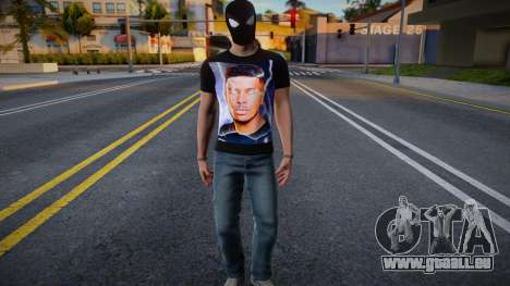 Spider-Man with LowTierGod T-Shirt für GTA San Andreas