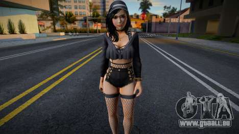 FFVIIR Tifa Lockhart - Gal Outfit (Rollable Hood pour GTA San Andreas