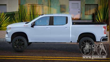 Chevrolet Silverado 2023 RST Grey für GTA San Andreas