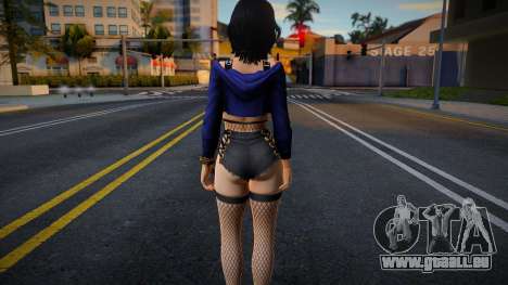 DOAXVV Momiji - Gal Outfit (Rollable Hoodie) Guc für GTA San Andreas