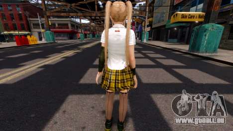 Dead Or Alive 5U - Marie Rose Schoolgirl pour GTA 4