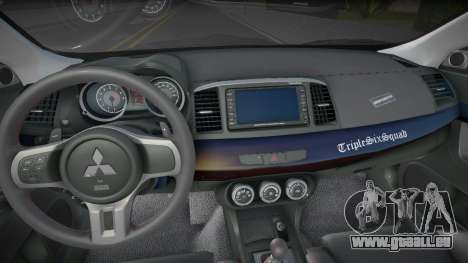 Mitsubishi Lancer Evo X Time Attack pour GTA San Andreas