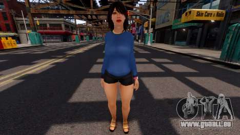 Sexier Carmen EMO für GTA 4