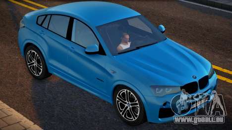 BMW X4 F26 Eurokennzeichen für GTA San Andreas