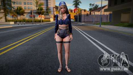 Amy - Gal Outfit (Rollable Hoodie) LV 1 für GTA San Andreas