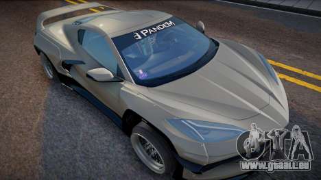 Chevrolet Corvette Stingray Details für GTA San Andreas