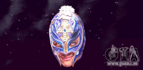 Le visage de Rey Mysterio au lieu de la lune pour GTA San Andreas