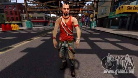 Far Cry 3 Vaas pour GTA 4