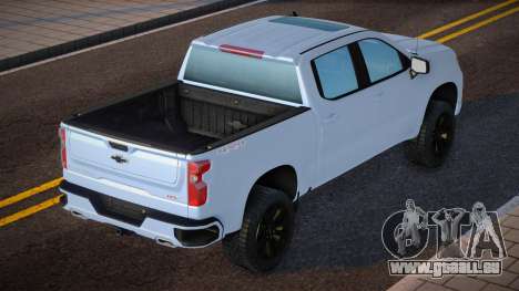 Chevrolet Silverado 2023 RST Grey für GTA San Andreas