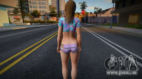 Misaki in a sexy outfit pour GTA San Andreas
