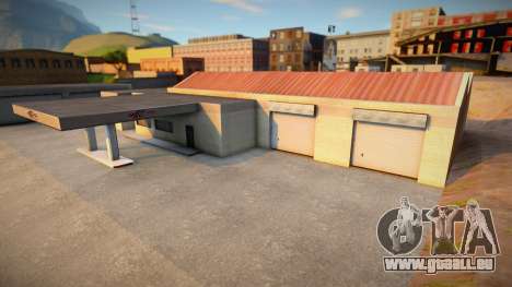 Nouvelles textures du garage à San Fierro (SA St pour GTA San Andreas