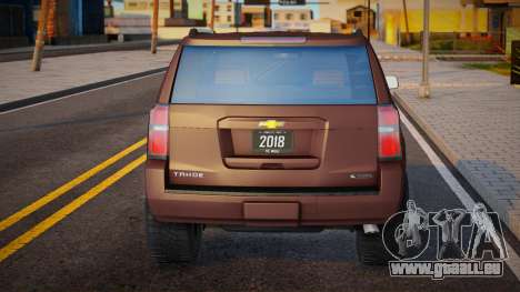 Chevrolet Tahoe 2018 pour GTA San Andreas