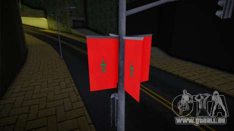 Replace Gay Flags With Morocco Flags pour GTA San Andreas