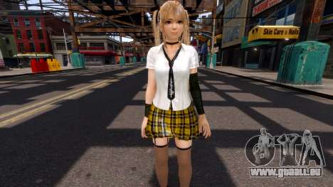 Dead Or Alive 5U - Marie Rose Schoolgirl für GTA 4
