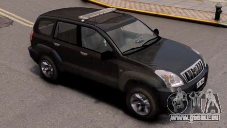 Toyota Prado Black pour GTA 4