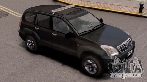 Toyota Prado Black für GTA 4