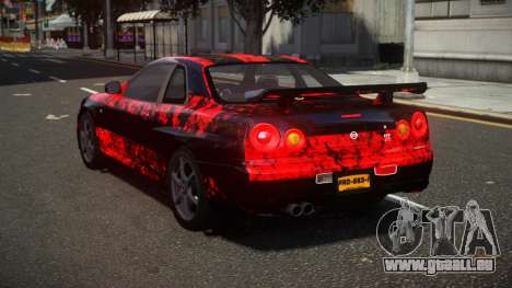 Nissan Skyline R34 XR-Z S9 für GTA 4