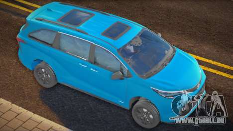 Toyota Sienna 2023 für GTA San Andreas