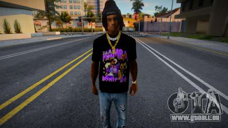 MVP Casual Basketball Dunk Street Short Sleeve T pour GTA San Andreas