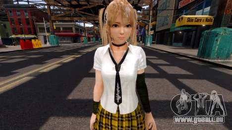 Dead Or Alive 5U - Marie Rose Schoolgirl pour GTA 4