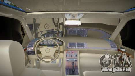 Mercedes-Benz W140 Oper Chicago pour GTA San Andreas