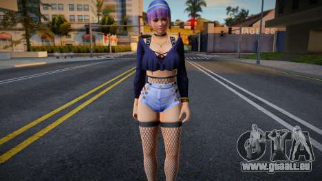 DOAXVV Ayane - Gal Outfit (Rollable Hoodie) Gucc für GTA San Andreas
