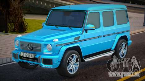 Mercedes-Benz G63 AMG Plate für GTA San Andreas