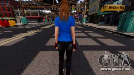 Hitomi from Dead or Alive 5 Casual pour GTA 4