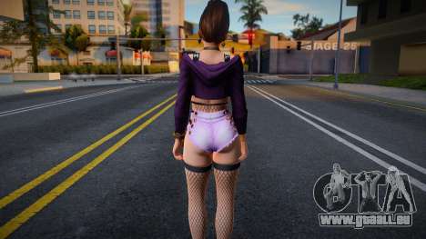 DOAXVV Leifang - Gal Outfit (Rollable Hoodie) Ch für GTA San Andreas