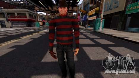 Freddy Krueger PED für GTA 4