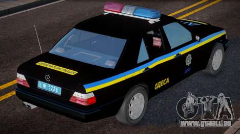 Polizei Mercedes - Benz 300 E DPS der Ukraine für GTA San Andreas