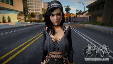 FFVIIR Tifa Lockhart - Gal Outfit (Rollable Hood pour GTA San Andreas
