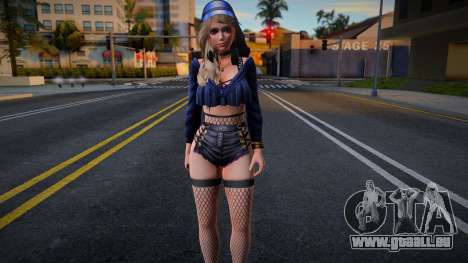 Amy - Gal Outfit (Rollable Hoodie) LV 2 für GTA San Andreas