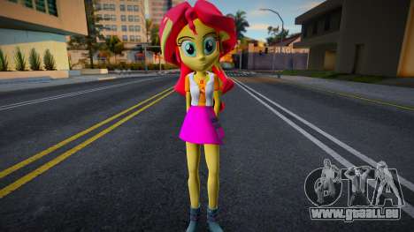 Sunset Shimmer EG4 für GTA San Andreas