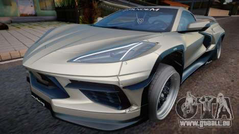 Chevrolet Corvette Stingray Details pour GTA San Andreas