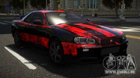 Nissan Skyline R34 XR-Z S9 für GTA 4