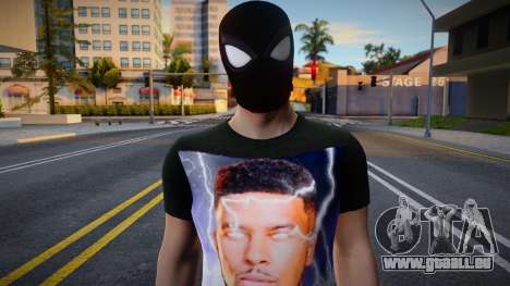 Spider-Man with LowTierGod T-Shirt für GTA San Andreas