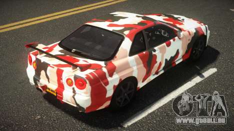 Nissan Skyline R34 XR-Z S14 für GTA 4