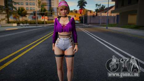 DOAXVV Yukino - Gal Outfit (Rollable Hoodie) LV für GTA San Andreas
