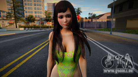 Kokoro in a Louis Vuitton swimsuit für GTA San Andreas