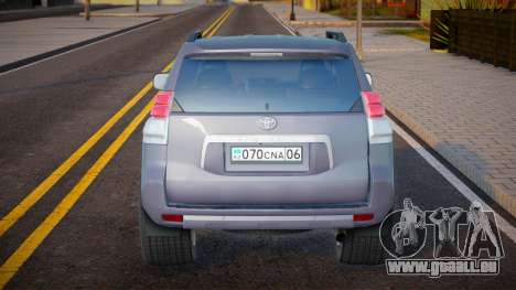 Toyota Land Cruiser Prado KZ Plate für GTA San Andreas