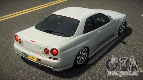 Nissan Skyline R34 GTR X-Style V1.1 pour GTA 4
