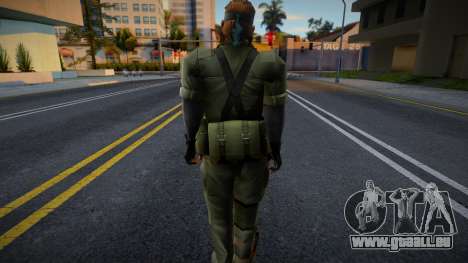 Naked Snake (with bandana and without eyepatch) für GTA San Andreas