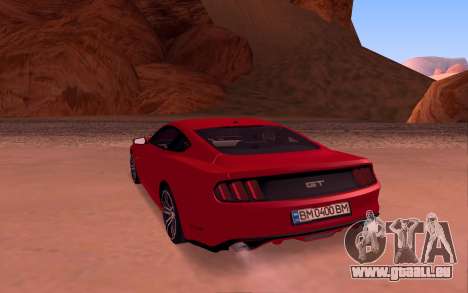 Ford Mustang 2.0 2016 pour GTA San Andreas