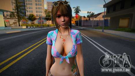 Misaki in a sexy outfit für GTA San Andreas