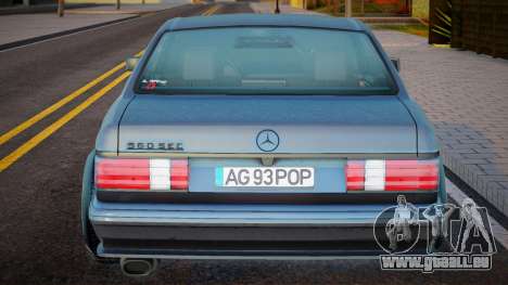 Mercedes-Benz 500 SEC (C126) - Pope Mobilul für GTA San Andreas