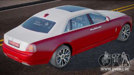 Rolls-Royce Ghost 2019 UA Plate für GTA San Andreas