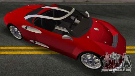 Spyker C8 Laviolette für GTA Vice City